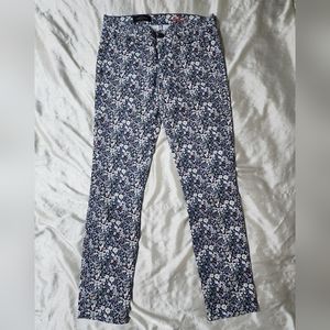 Liberty Art Fabrics For J.Crew Toothpick Floral Print Jeans